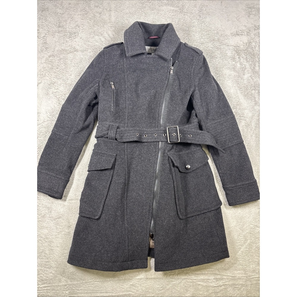 MARC New York Andrew‎ Marc Women's Black Wool Coat Size 8